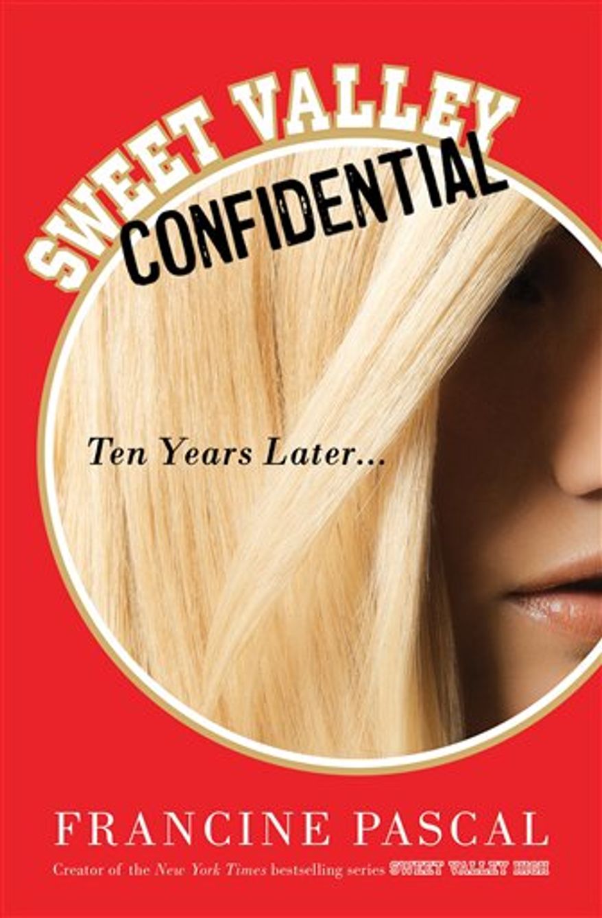 In this book cover image released by St. Martin's Press, "Sweet Valley Confidential," by Francine Pascal, is shown. (AP Photo/St. Martin's Press)