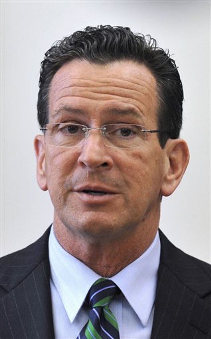 ** FILE ** Connecticut Gov. Dannel P. Malloy (AP Photo/Jessica Hill, File)