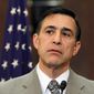 Rep. Darrell Issa, California Republican, heads that House panel that wants documents from the Bureau of Alcohol, Tobacco, Firearms and Explosives on the decision to &quot;walk guns to Mexico in order to follow them and capture a bigger fish.&quot; (Associated Press)