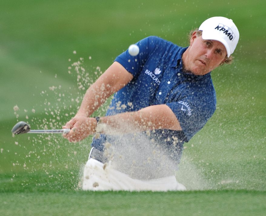 American Phil Mickelson has triumphed at the Masters three times since 1999, when Spaniard Jose Maria Olazabal was the last European to win the tournament. (Associated Press)