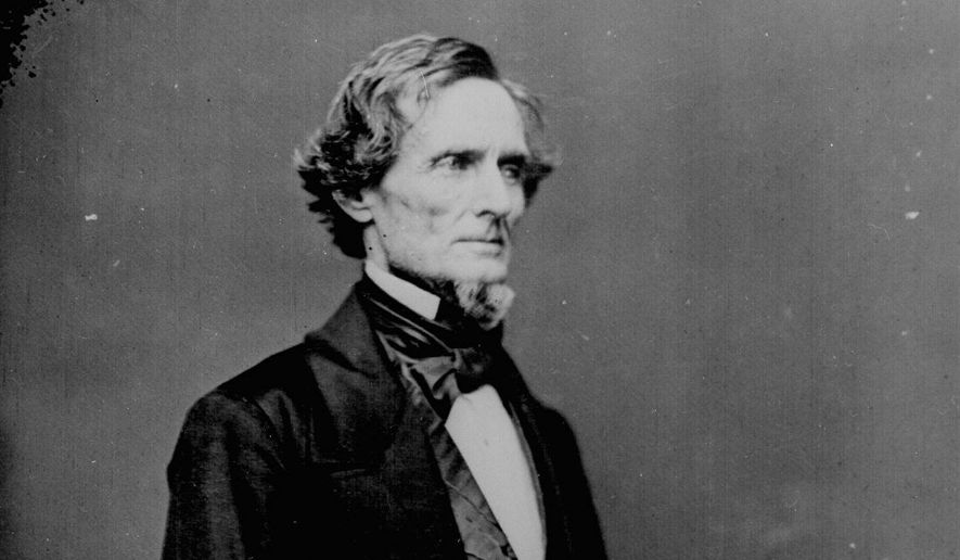A Harris Poll found less than a third thought a &quot;mock swearing-in featuring Jefferson Davis&quot; was appropriate for commemorating the Civil War. (National Archives via Associated Press)
