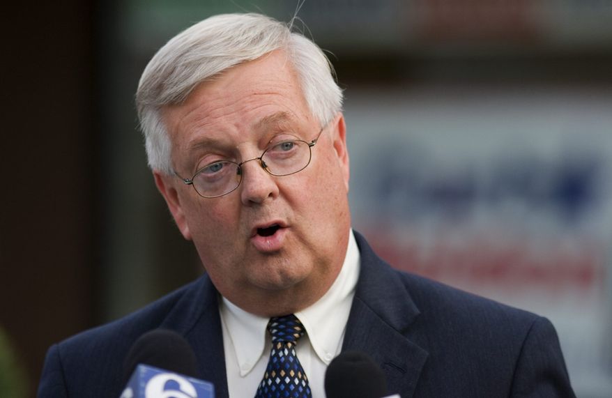 ** FILE ** Former Rep. Curt Weldon, Pennsylvania Republican (AP Photo/ Philadelphia Inquirer, Ed Hille, File)