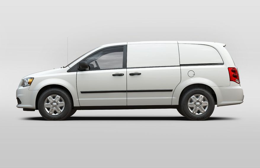 The 2012 Ram Cargo Van is available in four paint colors: Bright Silver Metallic, Brilliant Black Crystal Pearl, Stone White and True Blue Pearl.