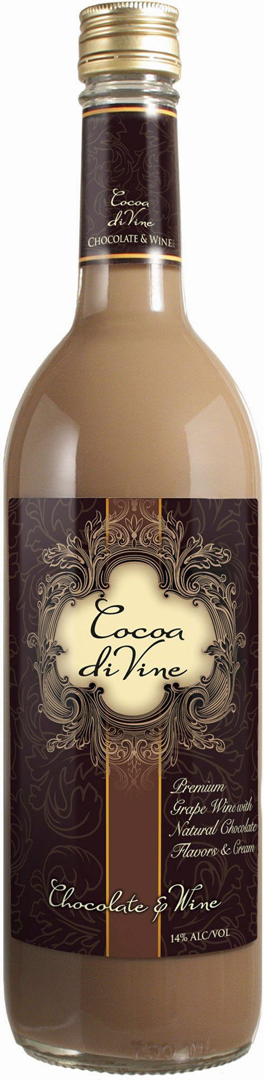 Opici Wines has introduced Cocoa di Vine. More vintners are amping up the decadence decibels with blends of wine infused with chocolate flavorings. (Associated Press/Opici Wines)