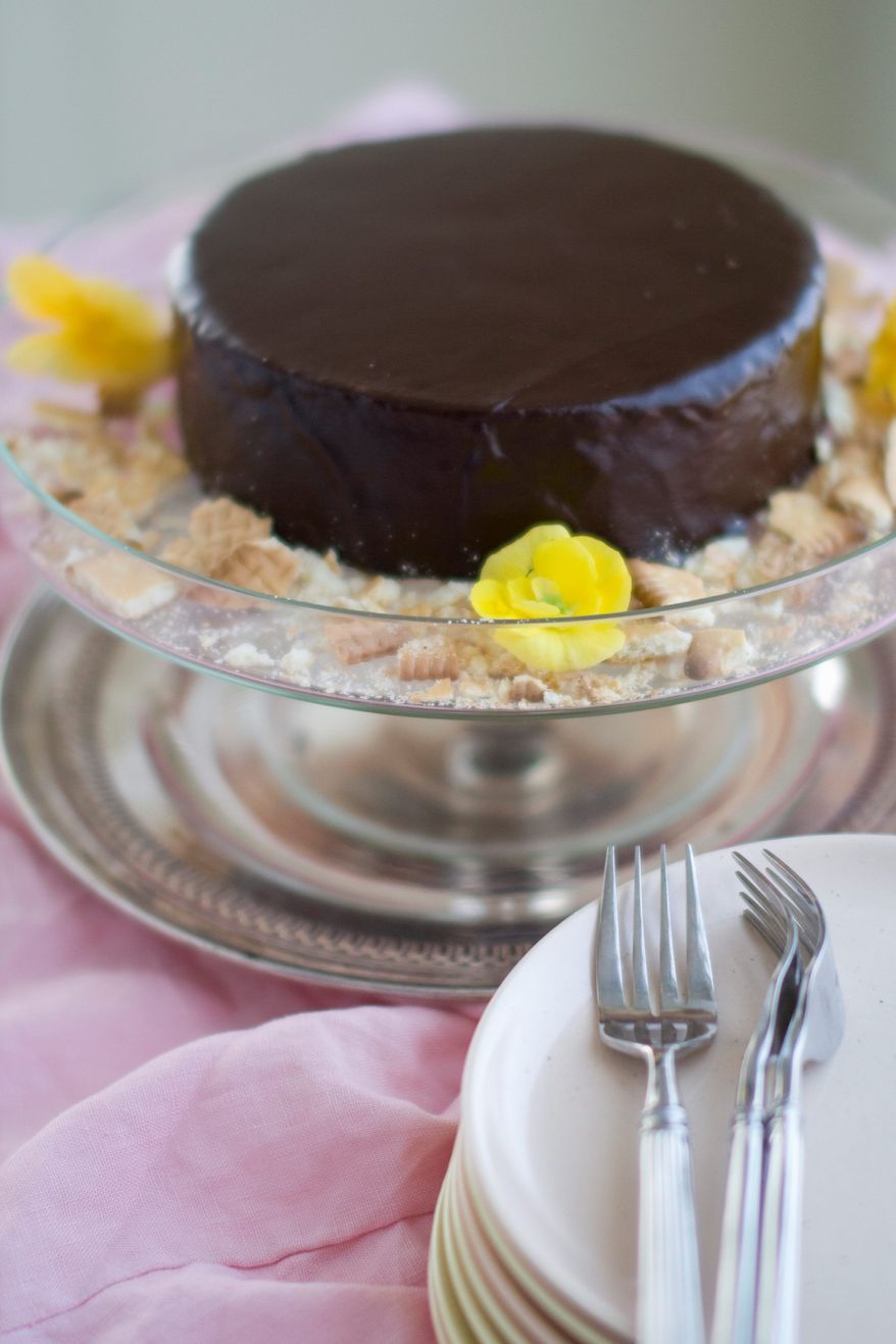 This unbaked confection of cookie chunks and chocolate is similar to what Prince William has requested for his groom's cake. "He's having a bit of fun with it," says British chef Camilla Schneideman. (Associated Press)