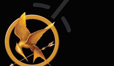 Book cover for &quot;The Hunger Games&quot; by Suzanne Collins