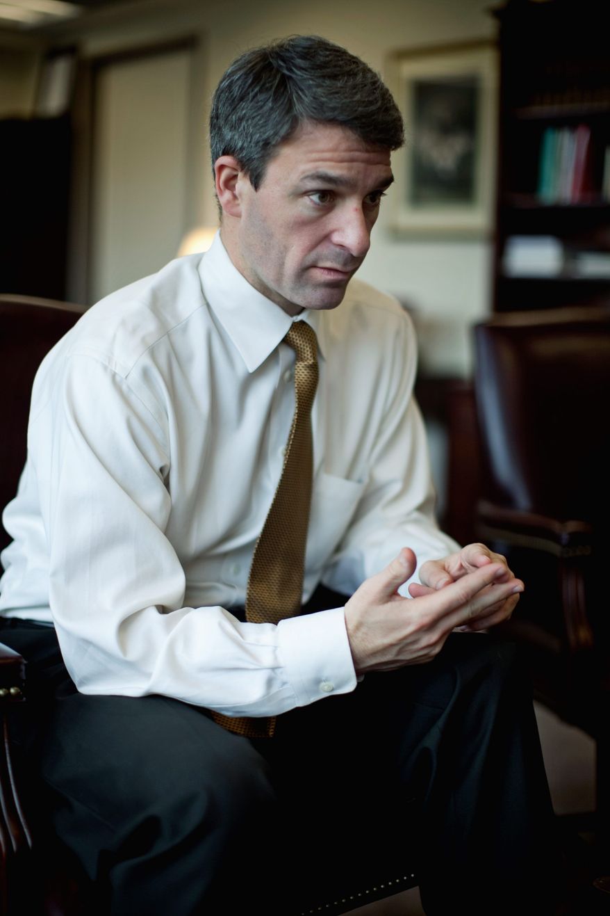 Virginia Attorney General Kenneth T. Cuccinelli II (Drew Angerer/The Washington Times)
