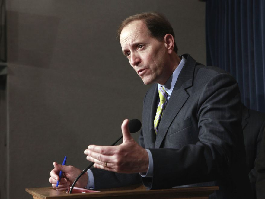**FILE** Rep. Dave Camp, Michigan Republican (Associated Press)