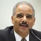 Attorney General Eric H. Holder Jr. testifies on Capitol Hill in Washington on Tuesday, May 3, 2011, at a House Judiciary Committee oversight hearing. (AP Photo/Evan Vucci)

