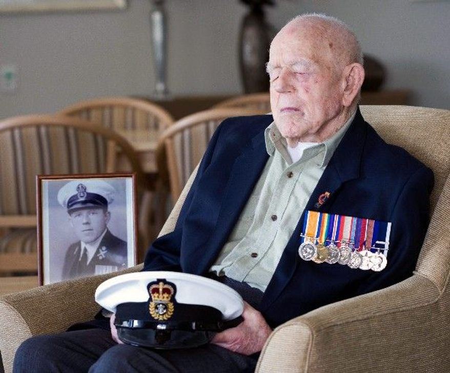 ASSOCIATED PRESS/ROYAL AUSTRALIAN NAVY
Claude Stanley Choules, who died Thursday at 110, began training with the British Royal Navy after turning 14. He witnessed the surrender in 1918 of a German naval fleet.