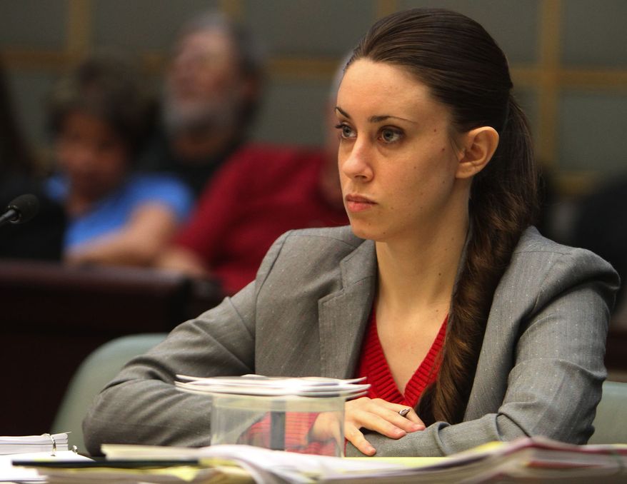 ** FILE ** The trial of Casey Anthony, accused of killing her 2-year-old daughter almost three years ago, is set to begin in Florida Monday, May 9, 2011, amid great media hype. (Associated Press)