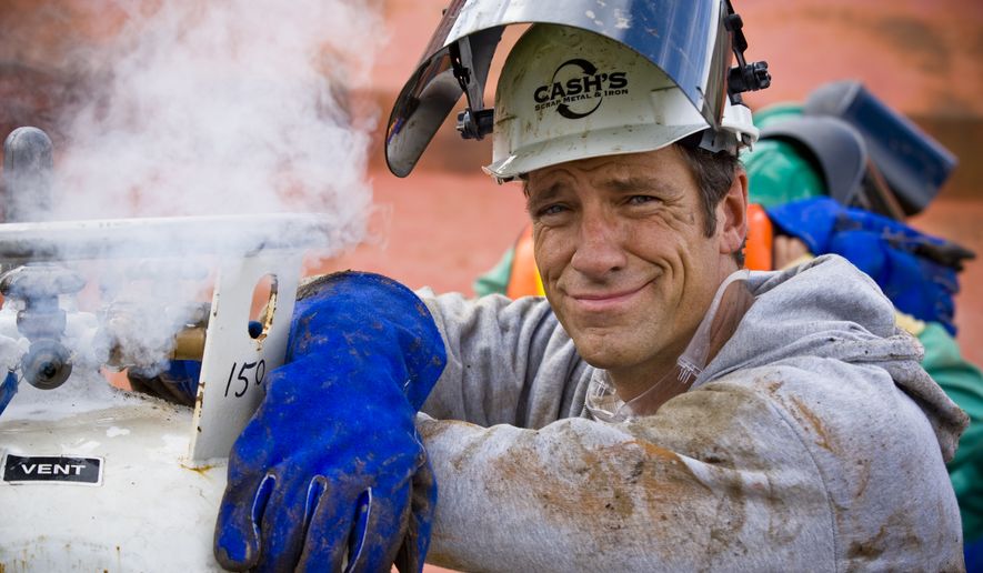 Discovery Channel&#39;s &quot;Dirty Jobs&quot; star Mike Rowe will appear as a witness before the Senate on Wednesday at a hearing titled &quot;Manufacturing Our Way to a Stronger Economy,&quot; talking up the know-how and skill of American workers. (Discovery Channel)  ** FILE **