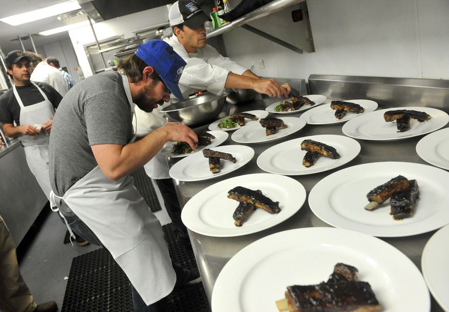 Chef Vinny Dotolo of Animal House and Son of a Gun in Los Angeles is testing a rib dish on New Yorkers. The JBF LTD pop-up gives chefs an opportunity to let off creative steam.