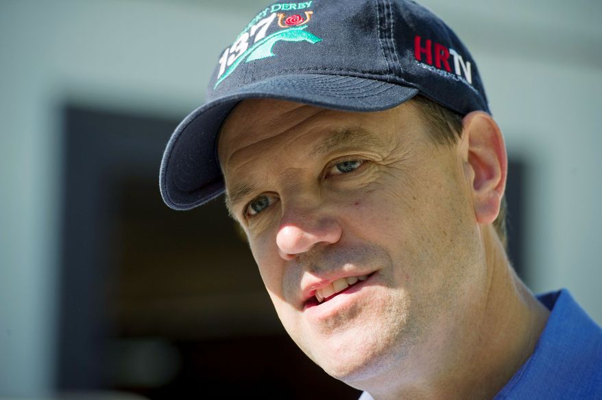 ROD LAMKEY JR./THE WASHIINGTON TIMES
@Subhead.frcd.22:
"Everybody wants to win the Derby, just so many things have to line up. For us, I just feel like it was fate - it was our turn."
@PullQuoteSig:-Animal Kingdom trainer Graham Motion