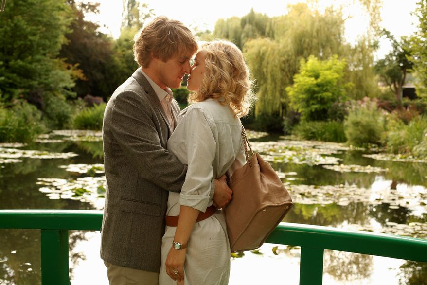 SONY PICTURES CLASSICS VIA ASSOCIATED PRESS
Owen Wilson and Rachel McAdams play an engaged couple visiting Paris in Woody Allen's "Midnight in Paris." During the trip, Mr. Wilson's character slips into a fantasy that re-creates 1920s Paris.