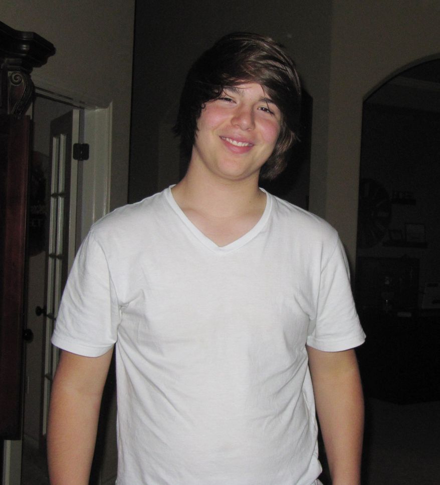 Lantz Hare, 16, has been missing since a deadly tornado hit Joplin, Mo., on Sunday, May 22, 2011. (AP Photo/Mike Hare)