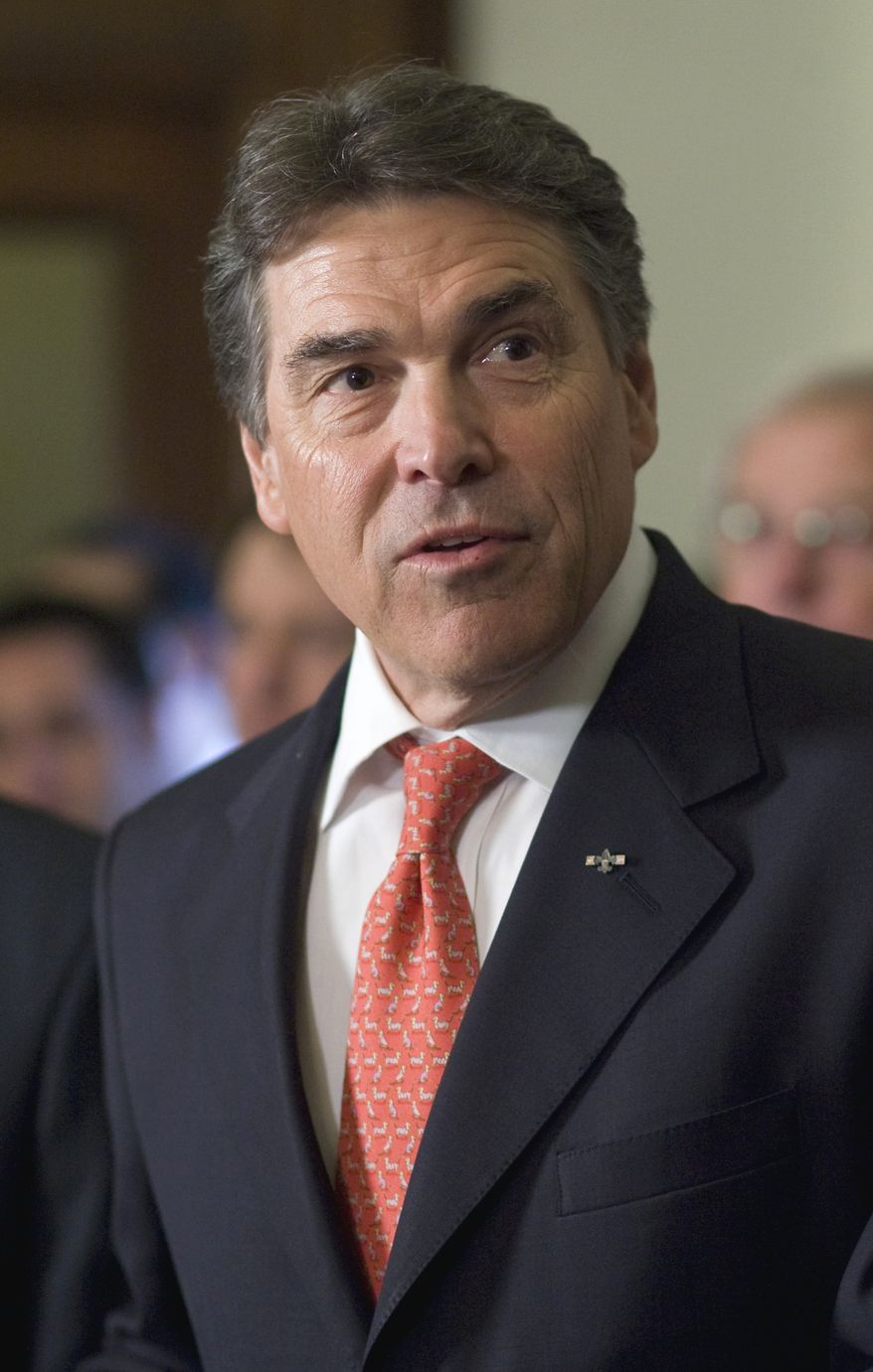 **FILE** Texas Gov. Rick Perry (Associated Press)