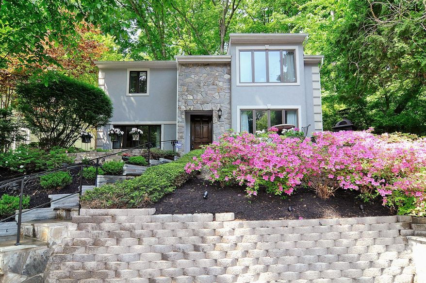 The contemporary-style home at 2414 Vermont St. N. in Arlington's Lee Heights neighborhood is on the market for $1,099,000. The four-bedroom home was built in 1954.