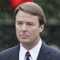 **FILE** In this photo from Dec. 11, 2010, former Democratic presidential candidate John Edwards is seen in Raleigh, N.C. (Associated Press)