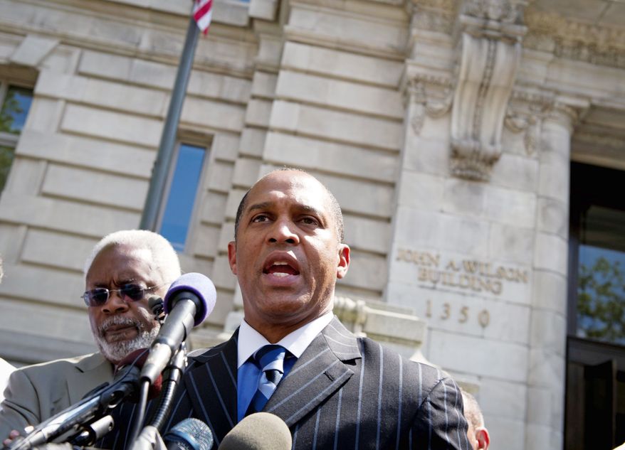 The city government has accused D.C. Council member Harry Thomas Jr. of using grant money and donations for trips and expenditures. (Rod Lamkey Jr./The Washington Times)