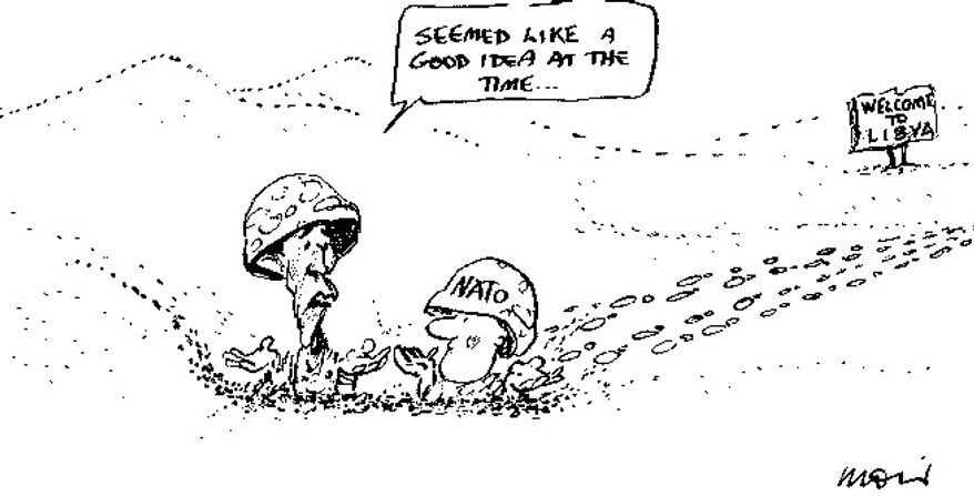 Illustration by Moir, Morning Herald, Sydney, Australia