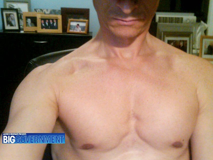 BigGovernment.com posted this photo that purports to show Rep. Anthony D. Weiner shirtless. A woman said she received shirtless shots of the New York congressman. (BigGovernment.com)