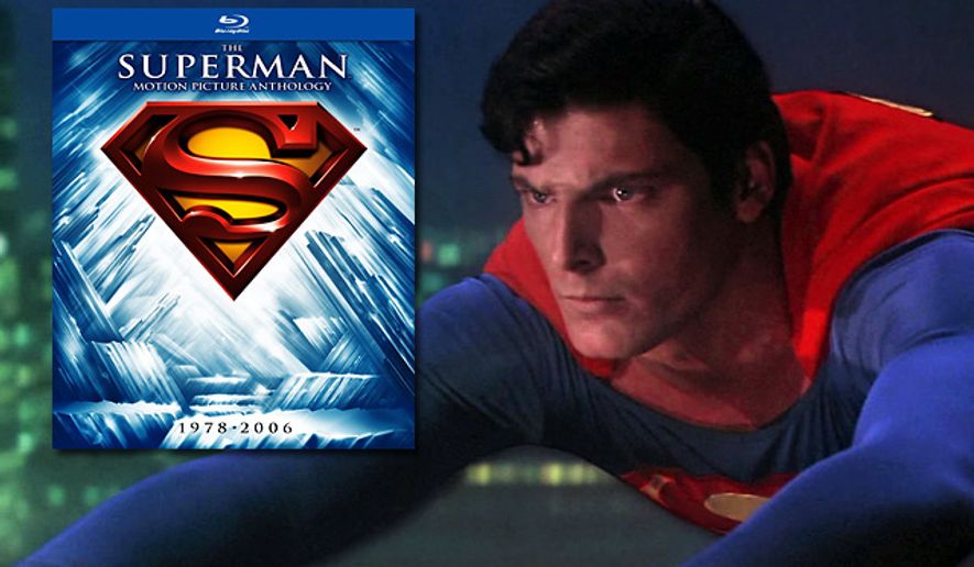 Christopher Reeve stars in most of Warner Home Video&#39;s new Blu-ray collection Superman: The Motion Picture Anthology.