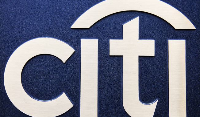 Citigroup logo (AP Photo/Mark Lennihan)