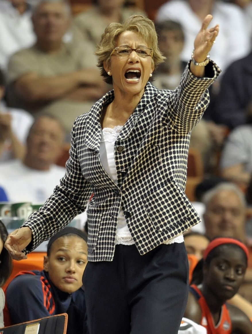 ** FILE ** Washington Mystics head coach Trudi Lacey. (AP Photo/Jessica Hill)