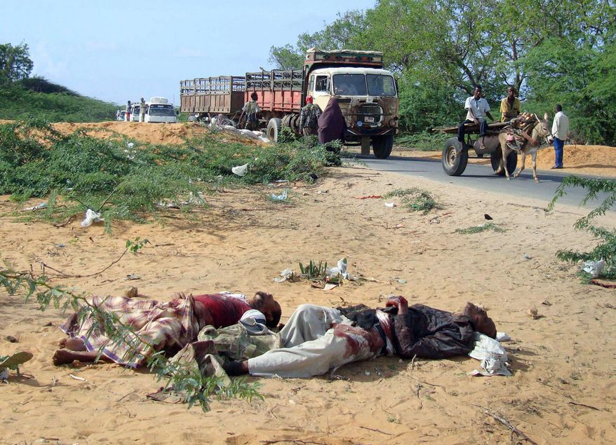 Fazul Abdullah Mohammed (left) was fatally shot by a Somali soldier at a security checkpoint in Mogadishu. After he planned and carried out the U.S. Embassy bombings in Kenya and Tanzania that killed 224 people, including 12 Americans, Mohammed was on the run for years and at the top of the FBI's most wanted list.