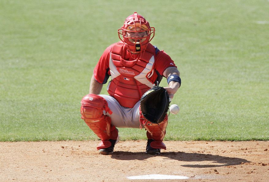 ASSOCIATED PRESS
Derek Norris' talk with batting coach Tony Gingrich was instrumental in raising his average. The Nationals' fourth-round pick in 2007 also is praised for his catching skills.
