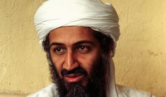 **FILE** Osama bin Laden is pictured here in Afghanistan in April, 1998. (Associated Press)