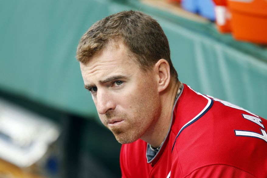 Washington Nationals first baseman Adam LaRoche will have season-ending shoulder surgery. In 43 games this season, LaRoche hit .172 with two home runs and 15 RBI. (Associated Press)