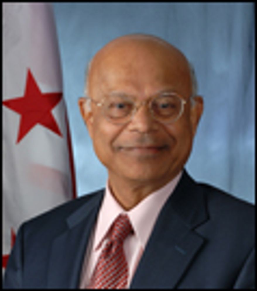 D.C. CFO Natwar M. Gandhi