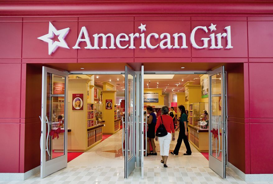 American Girl will not say how much was spent on developing the new Northern Virginia store, but some may think it's a risky move in times of recession. (Pratik Shah/The Washington Times)
