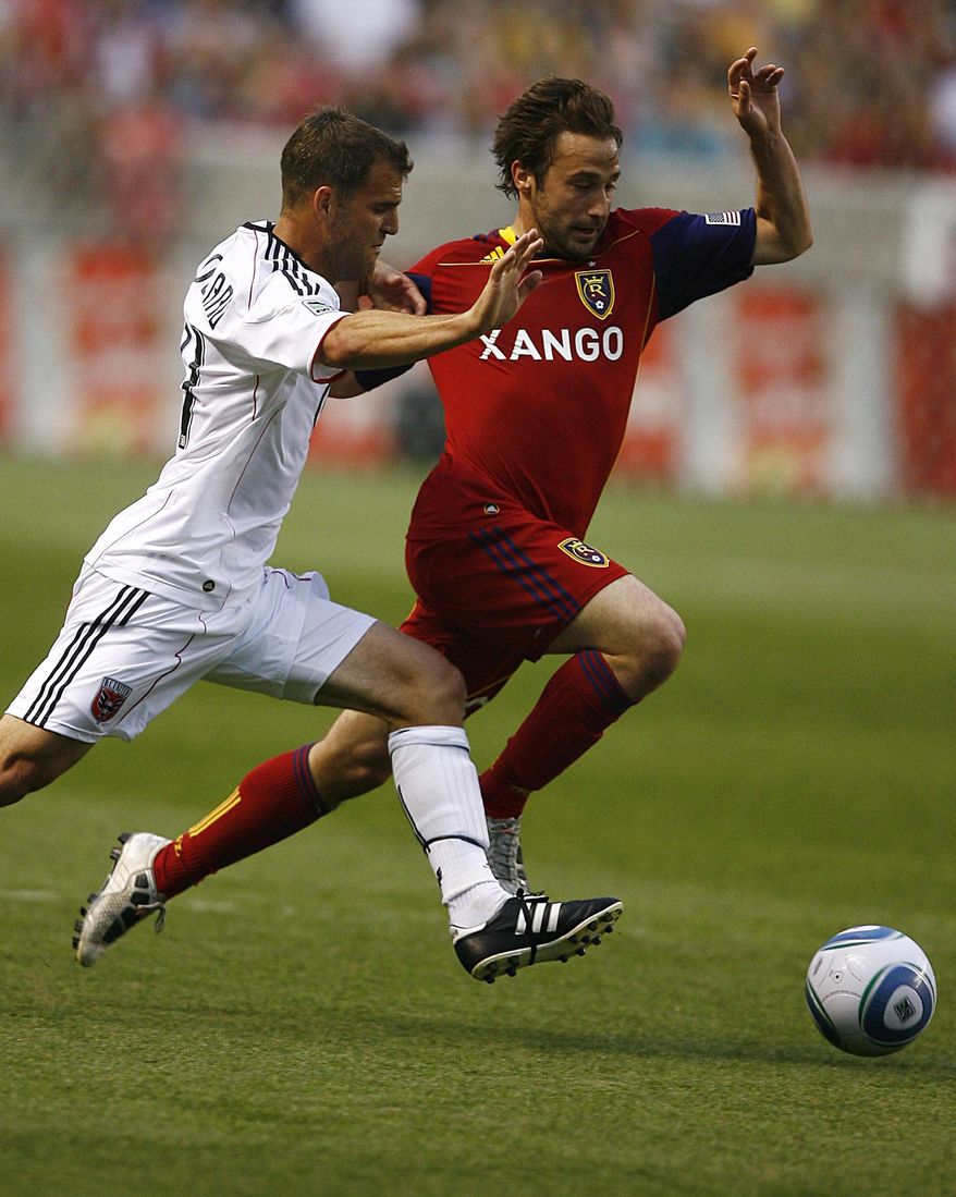 D.C. United has allowed one goal over their last three games, and defender Daniel Woolard's play on the back line has been a key reason. (AP Photo/The Salt Lake Tribune, Djamila Grossman)