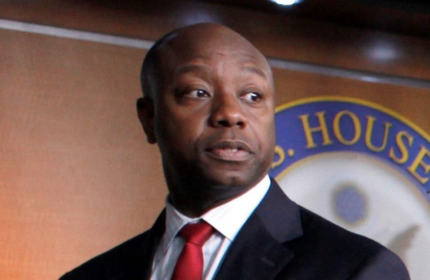 **FILE** Rep. Tim Scott, South Carolina Republican (Associated Press)