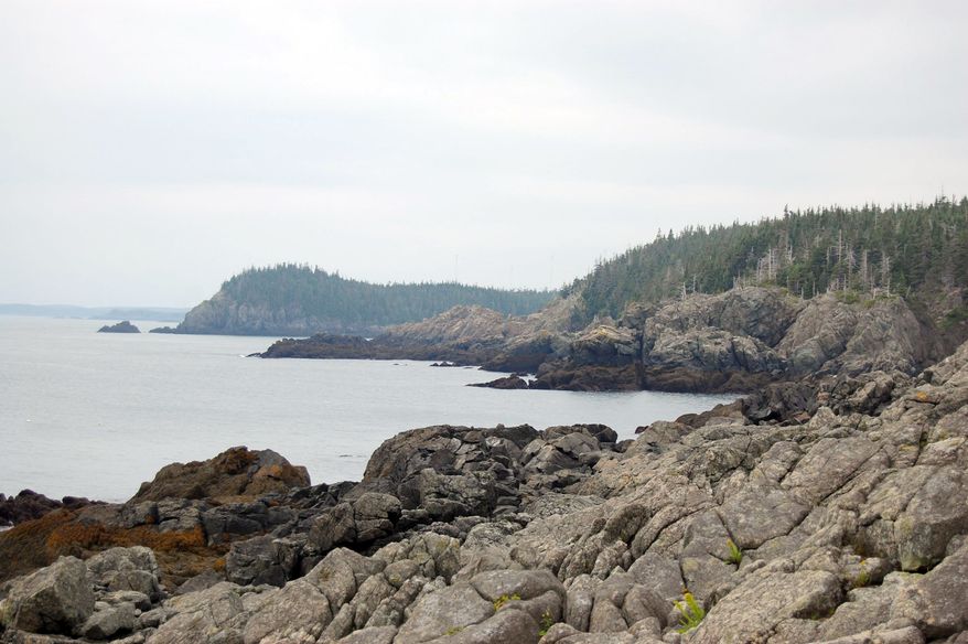 Stephen Beale/Special to The Washington Times
The shoreline near Cutler, Maine, is as rugged as the people who live there.