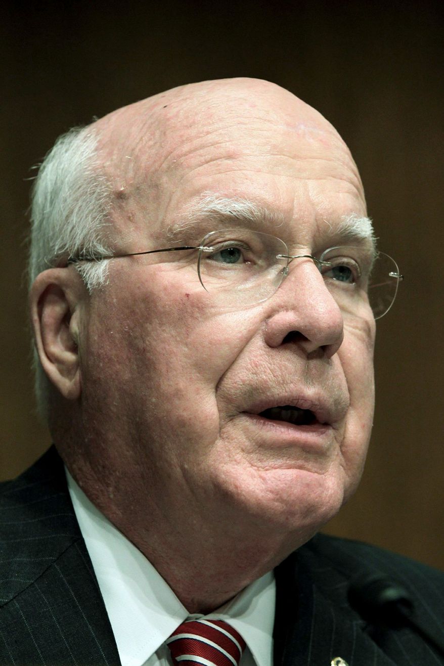 Sen. Patrick J. Leahy,
Vermont Democrat