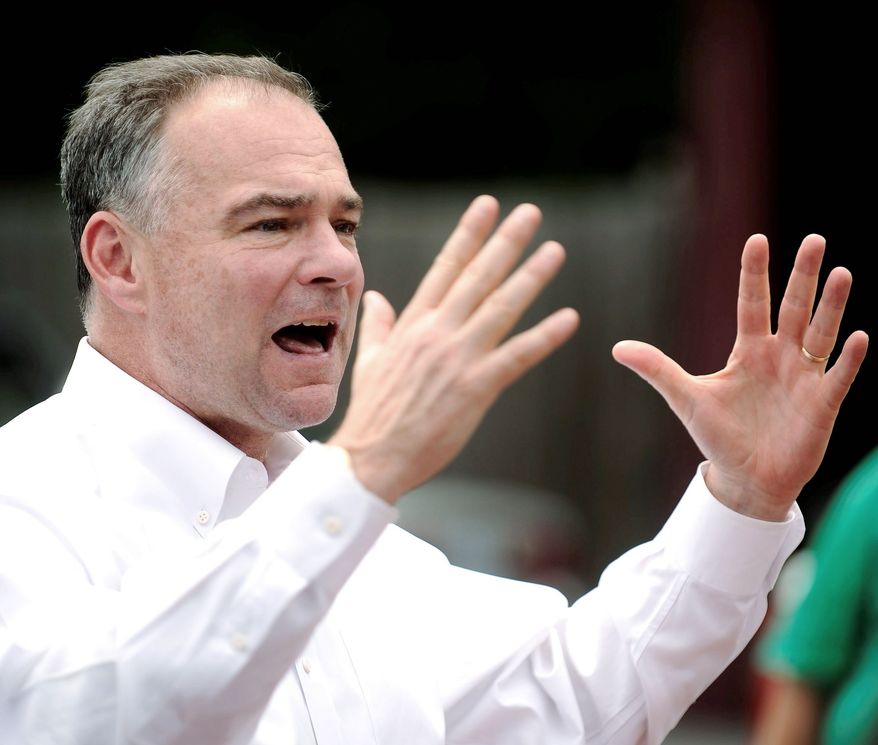 Former Virginia Gov. Tim Kaine (Associated Press)