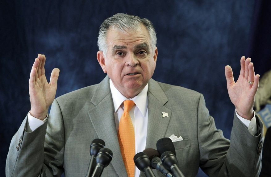 ASSOCIATED PRESS
U.S. Transportation Secretary Ray LaHood issued cost-cutting recommendations for the new Dulles Metrorail station in a July 3 memo that include building a cheaper above-ground alternative. Mr. Lahood's suggestions would pull the cost from an expected $3.8 billion to $2.7 billion.