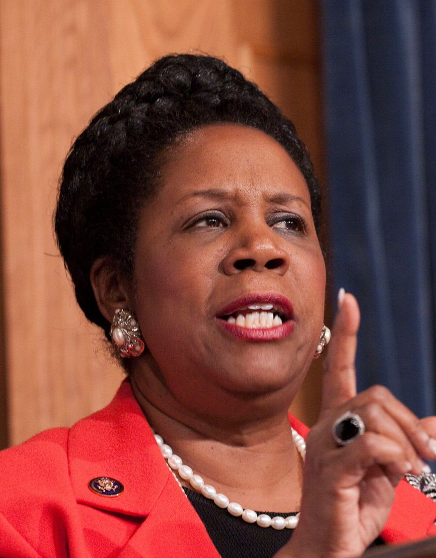 Rep. Sheila Jackson Lee, Texas Democrat, is the target of a lawsuit by an ex-aide who claims the congresswoman is not a true advocate for the disabled. The ex-aide, who has a vision disability, has filed suit. (Associated Press)