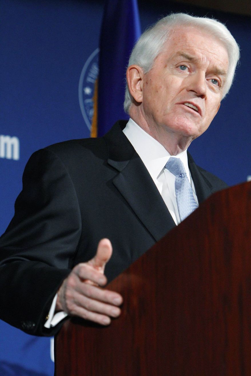**FILE** U.S. Chamber of Commerce President Thomas J. Donohue (Associated Press)