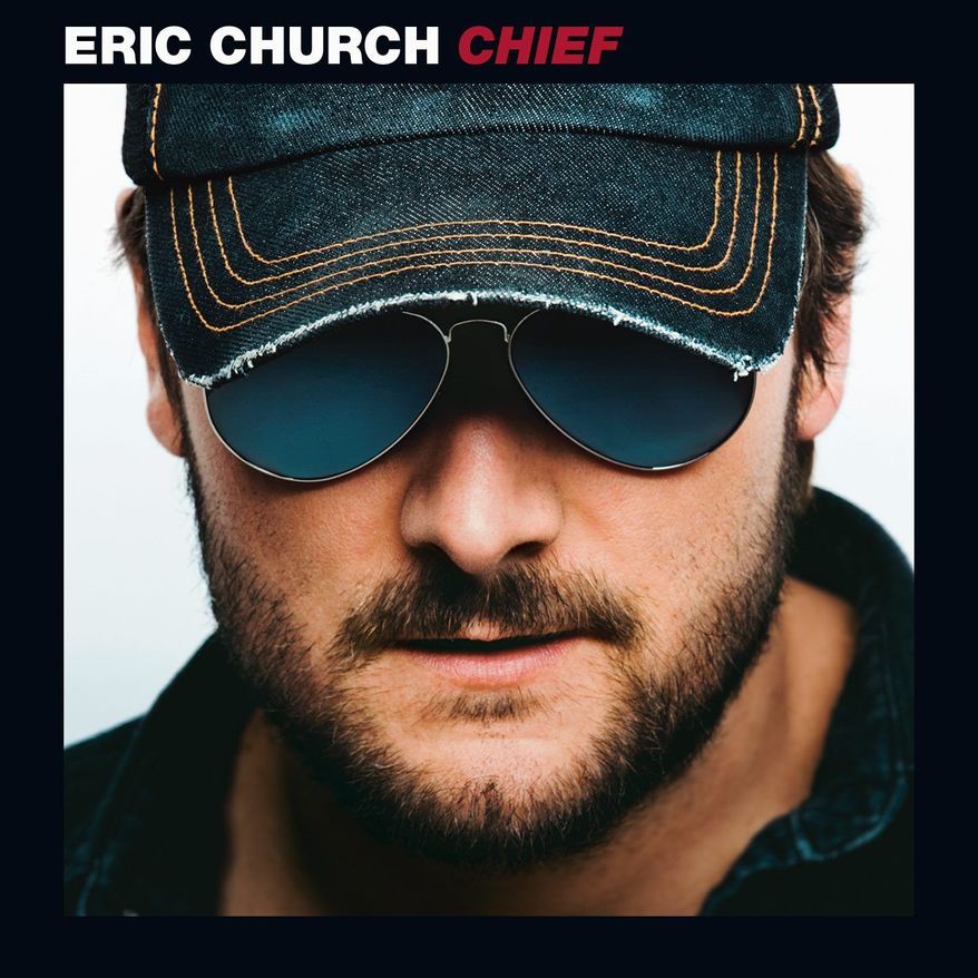 In this book cover image released by EMI Records Nashville, the latest release by Eric Church, "Chief," is shown. (AP Photo/EMI Records Nashville)