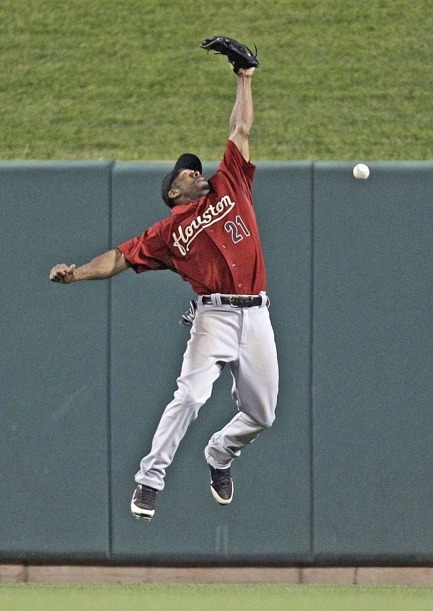 ASSOCIATED PRESS
Center fielder Michael Bourn, acquired by Atlanta from Houston on Sunday, leads the majors with 39 stolen bases.