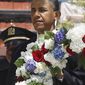 **FILE** President Obama lays a wreath at the National Sept. 11 Memorial at Ground Zero in New York on May 5, 2011. (Associated Press)
