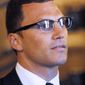 New York Rangers forward Sean Avery has been arrested in California after police claim he shoved an officer at his Hollywood Hills home. Lt. Jorge Pardo tells City News Service that a neighbor&#39;s noise complaint sent police to the home at around 1 a.m. on Friday. He was released on $20,000 bail. (AP Photo/Hans Pennink, File)