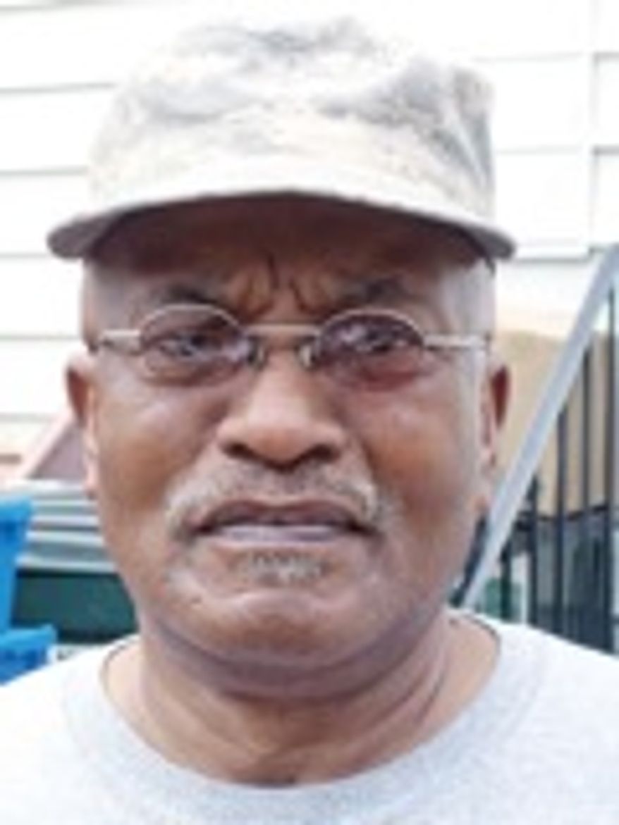 "I think it's a combination of both. You are what you eat so you need to be selective in your diet. With genetics we're all going to have something ... but you can try to be more aware of it."
Emmett Guy, Southeast, delivery man
(black male, military hat)