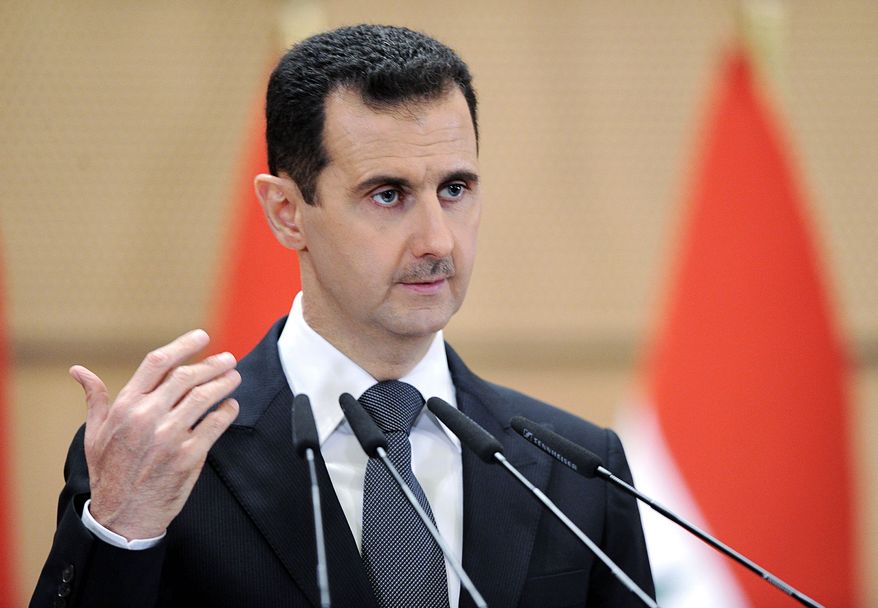 **FILE** Syrian President Bashar Assad (Associated Press/SANA)