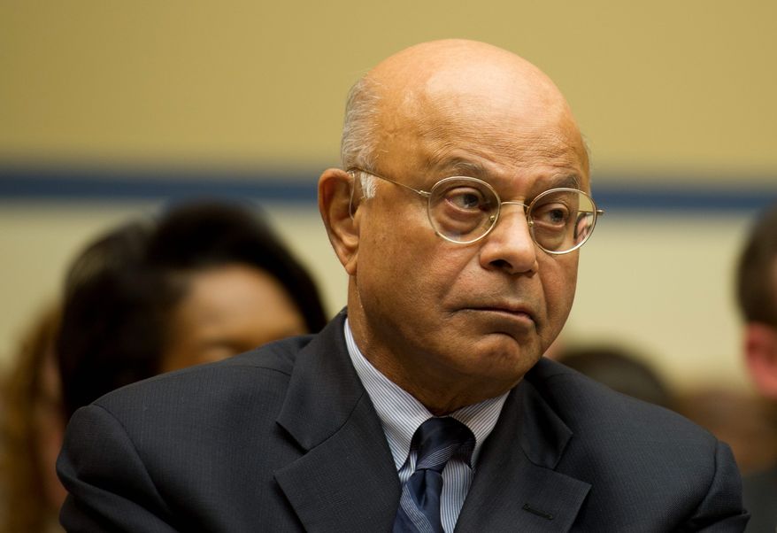 ** FILE ** Natwar M. Gandhi (Rod Lamkey Jr./The Washington Times)